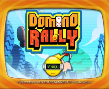 Domino Rally screen shot title